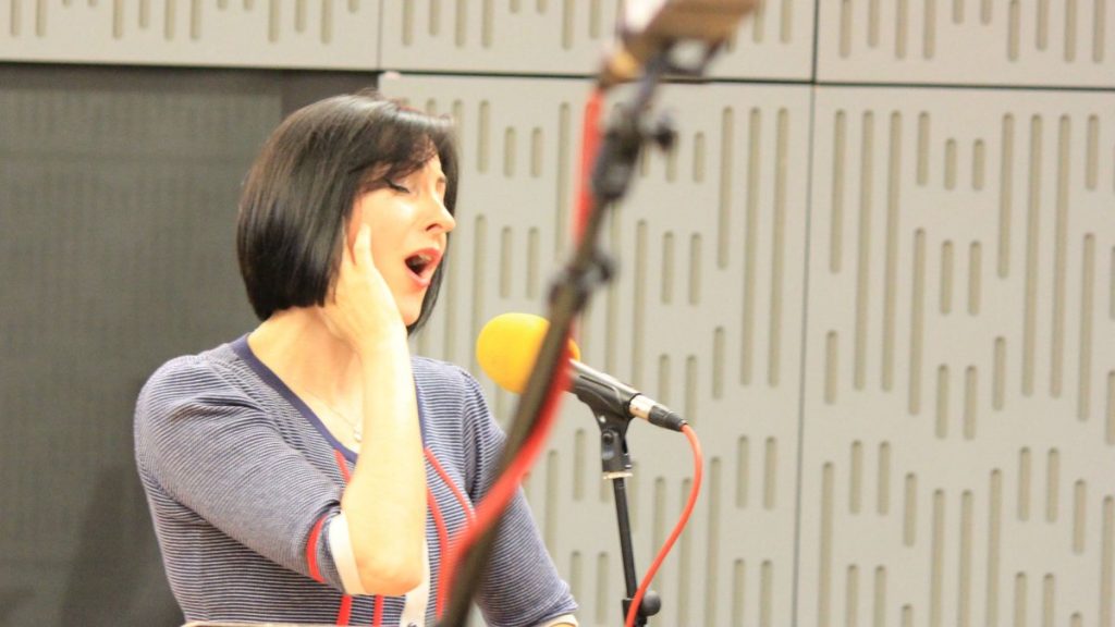 Georgia Mancio singing live on InTune, BBC R3 5 September 2016